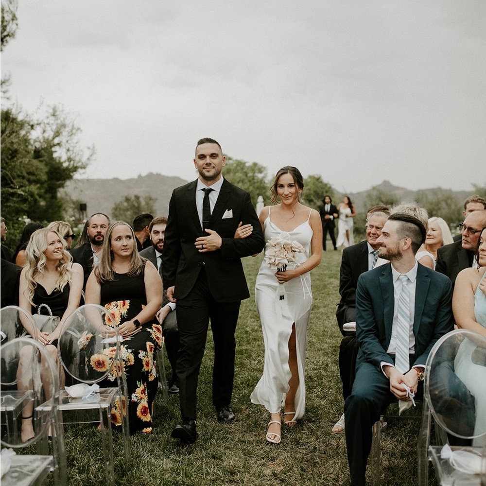 White Bridesmaid Dress